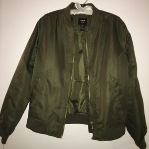 Forever 21 girls bomber jacket